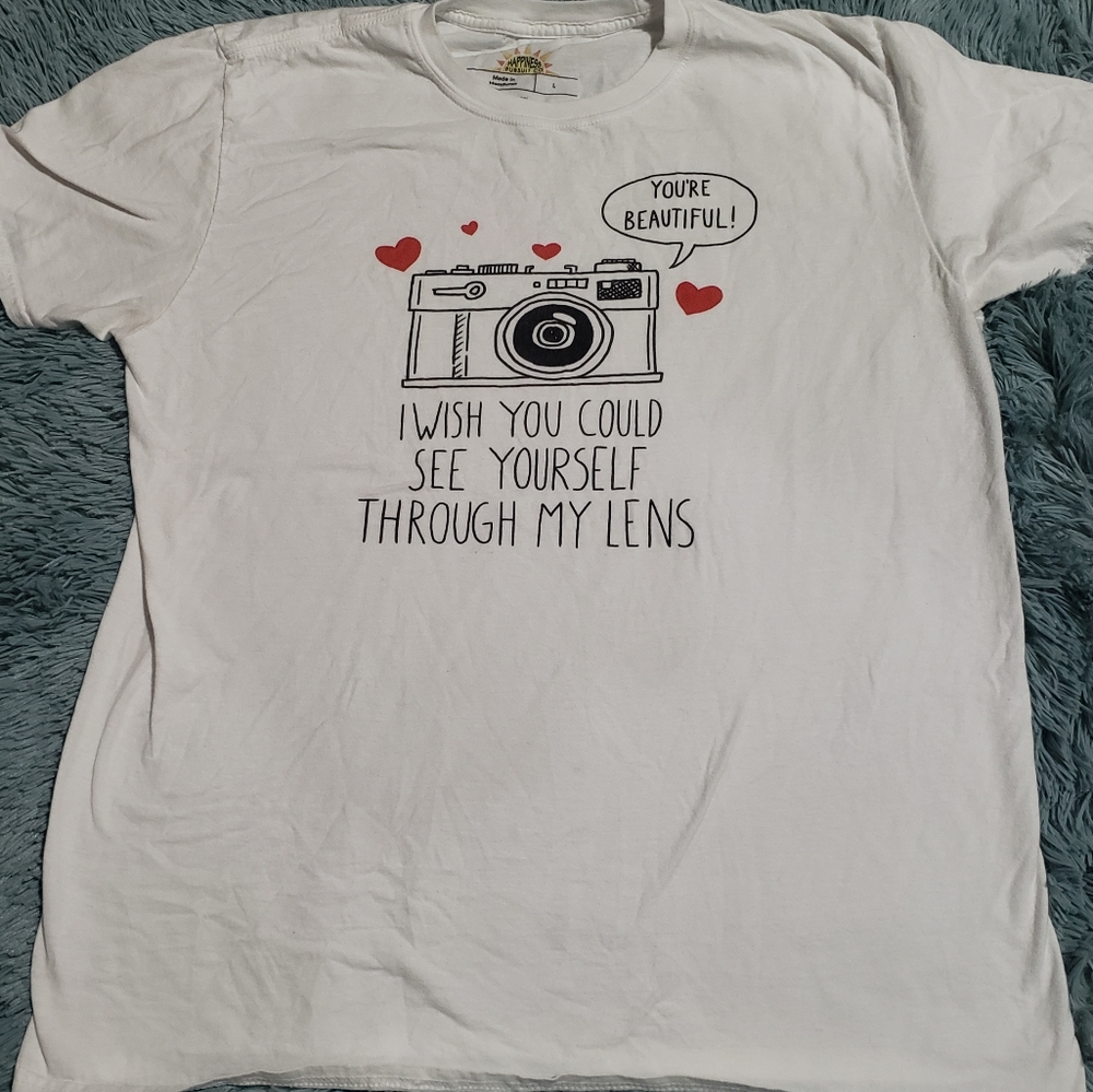 Unisex White Inspirational T-Shirt